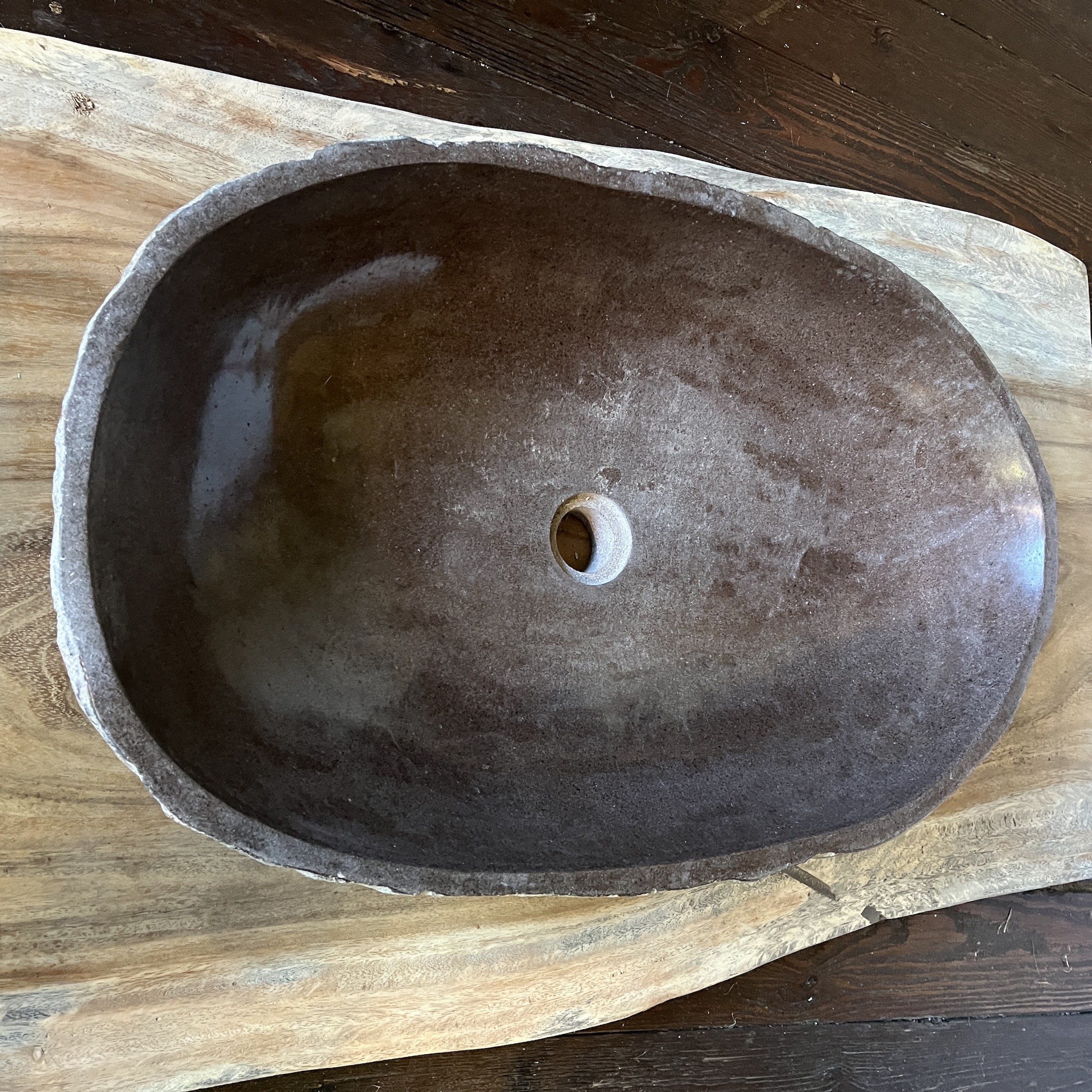 Vasque en pierre naturelle - Bali Deco-design